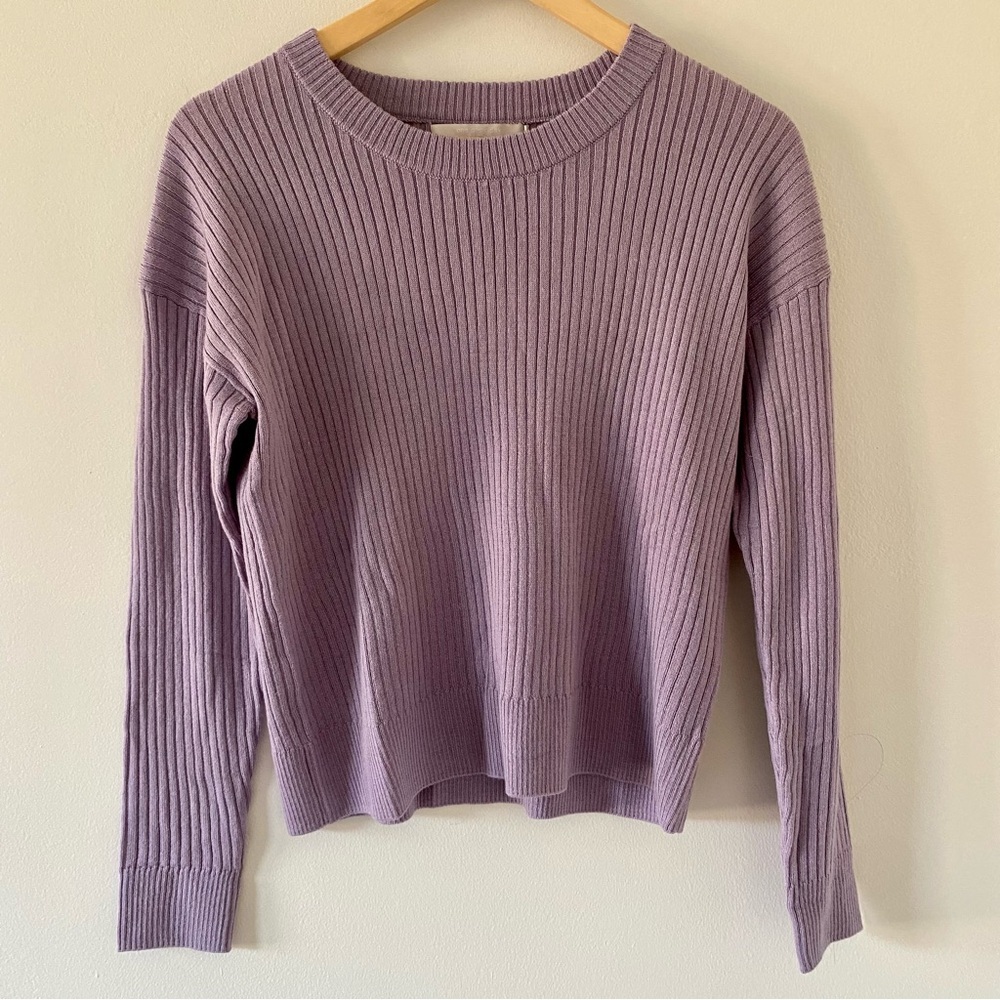 NWT Revolve One Grey Day OGD Olso Pullover in Lavender Size Small - Picture 3 of 6